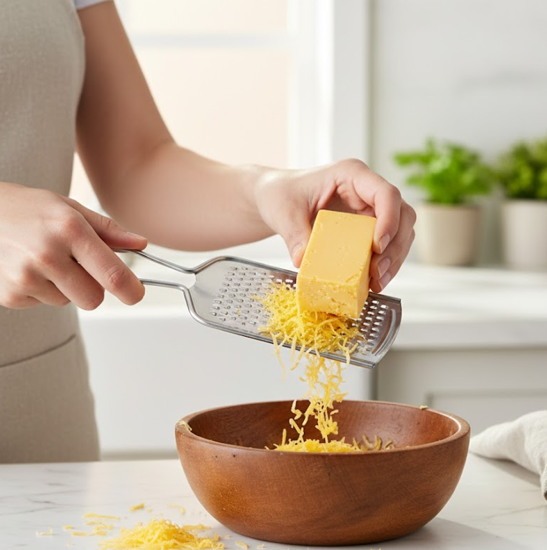 4In1 Combo - Stainless Steel Kitchen Lighter, Knife, Peeler and Smooth Grater