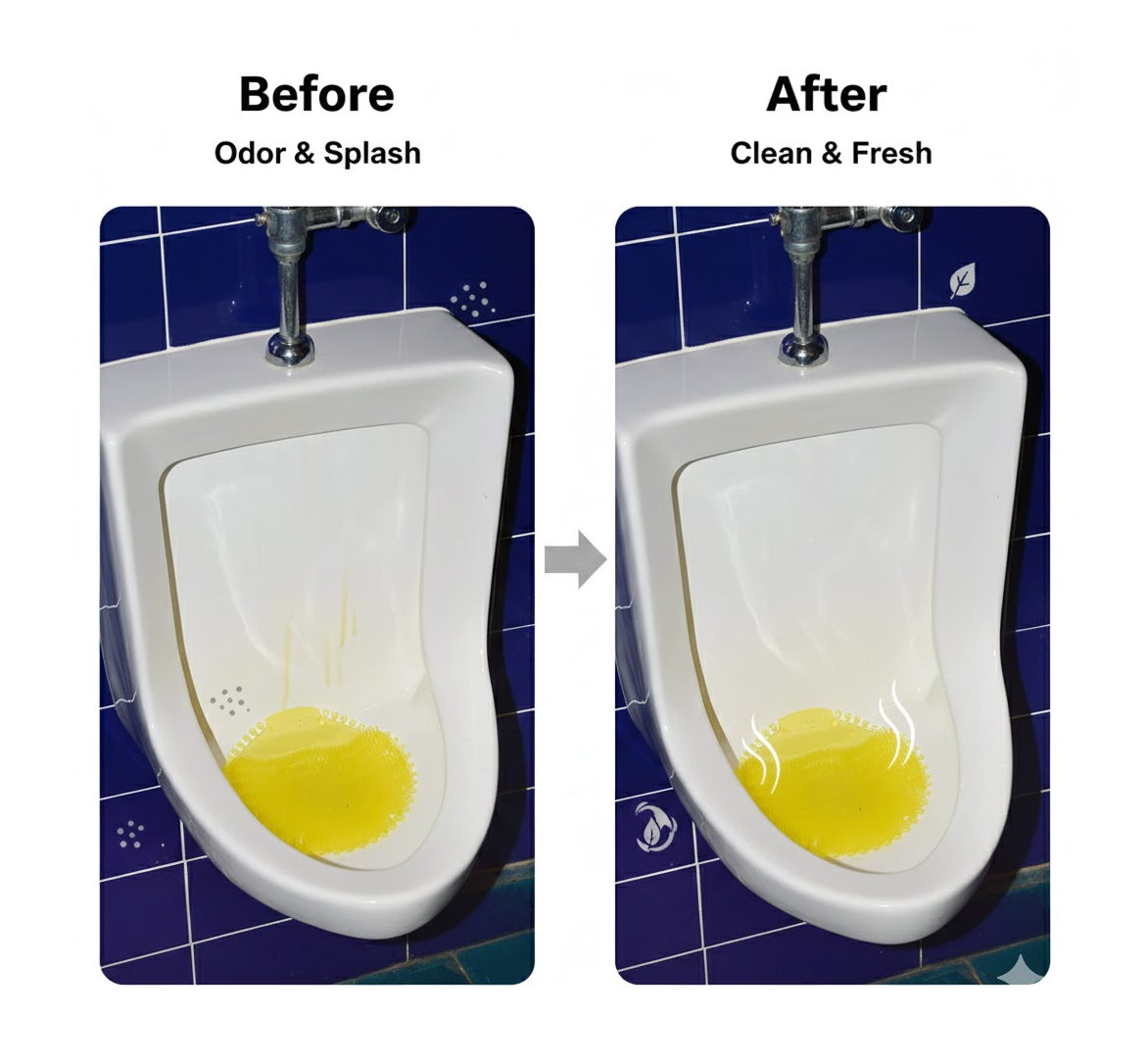 Urinal Screen Deodorizer Mat (1 Pc)