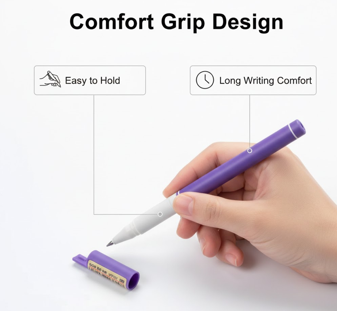 Large Black ball Pens Set Drawing Writing Pen 0.5 mm (1 Pc)