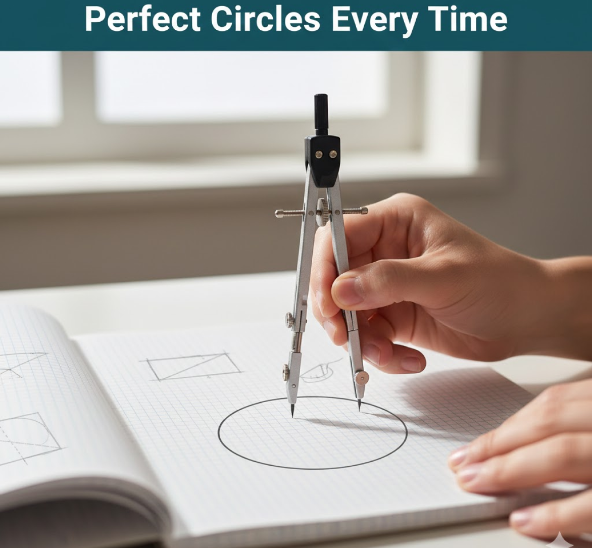 Student Geometry Compass Set (4 in 1)