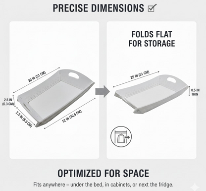 Serving tray isolated showing sturdy design