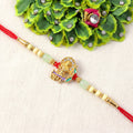 Rakshabandhan Lord Ram Rakhi – Traditional Beaded Wrist Thread