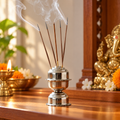 Stainless Steel Big Jasmine Agarbatti Stand – Multi-Stick Incense Holder