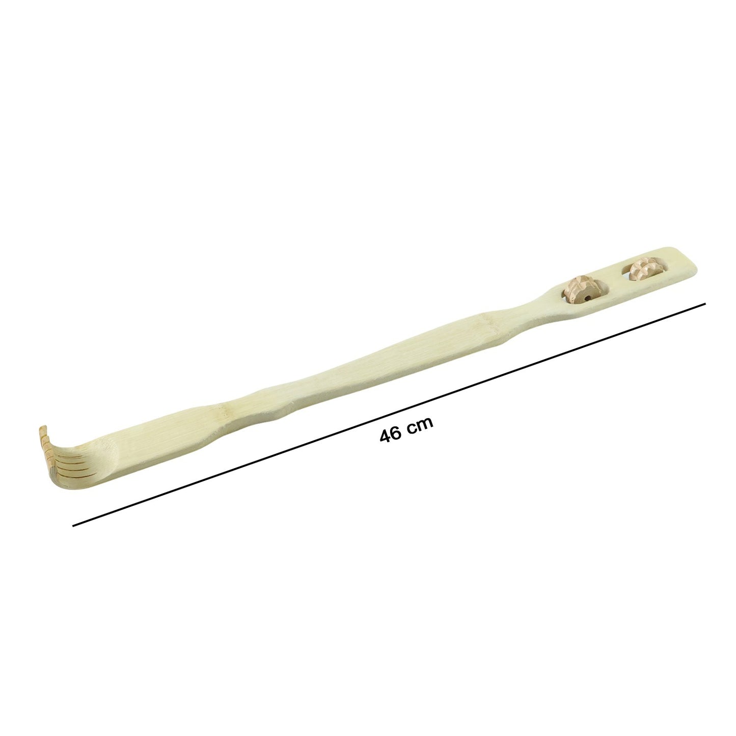 Wooden Back Massager Stick (1 Pc, 46 Cm)