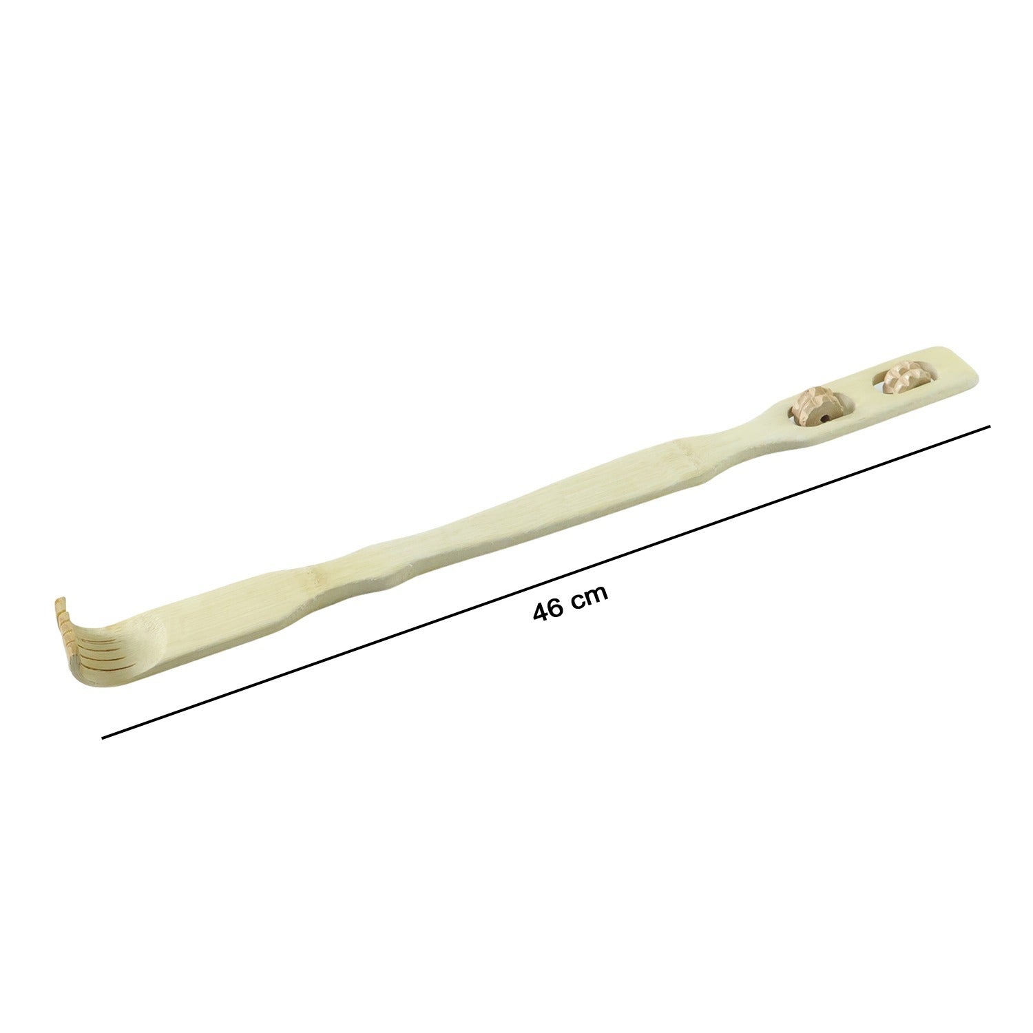 Wooden Back Massager Stick (1 Pc, 46 Cm)