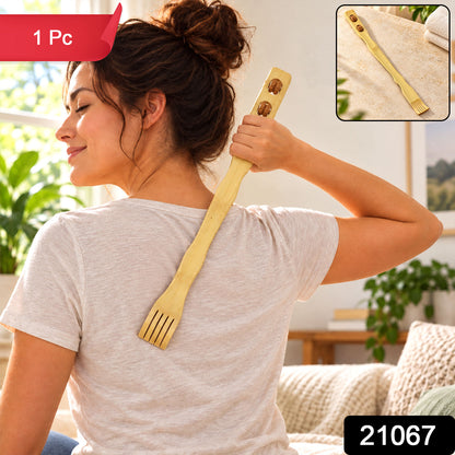 Wooden Back Massager Stick – Effective Muscle & Stress Relief