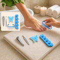 Premium 5 in 1 manicure pedicure kit – Complete nail care tools for home & travel