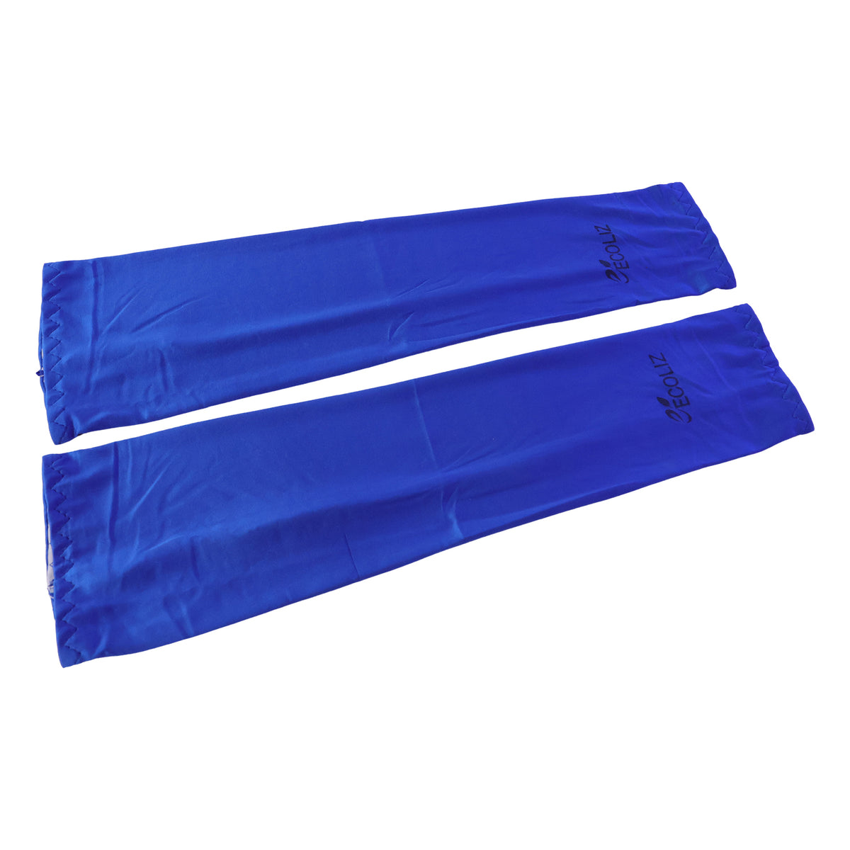 Protective arm sleeves on white background