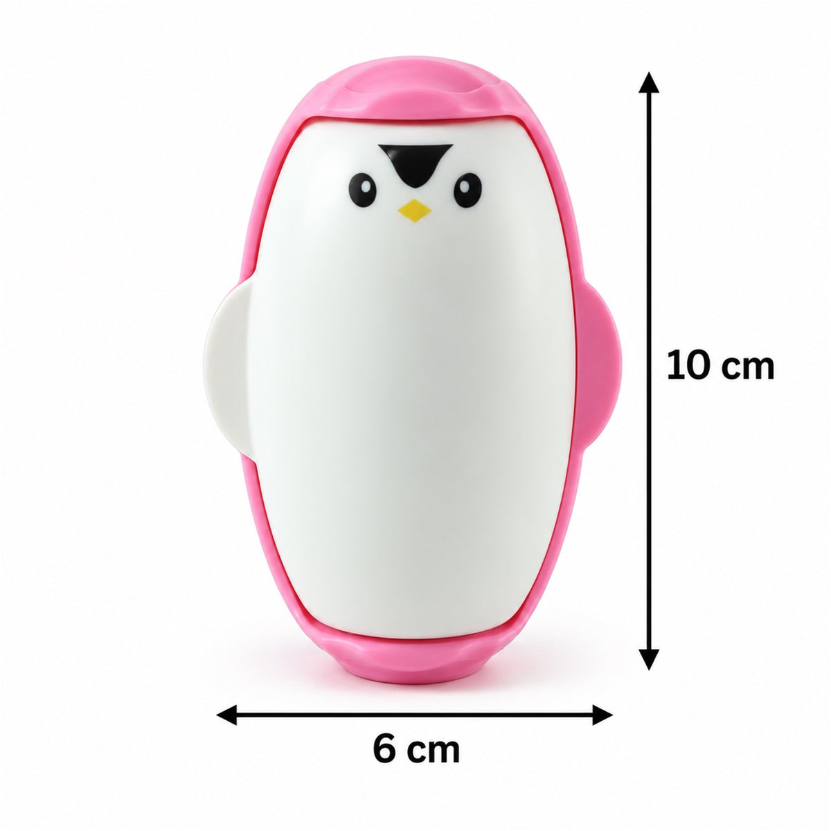 Pink Penguin Reusable Lint Roller