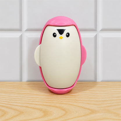 Pink Penguin Reusable Lint Roller