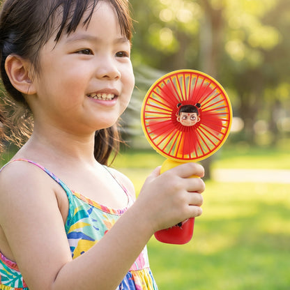 Portable mini fan for personal cooling