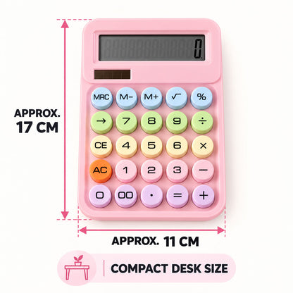 Mechanical switch desktop calculator - dimensions