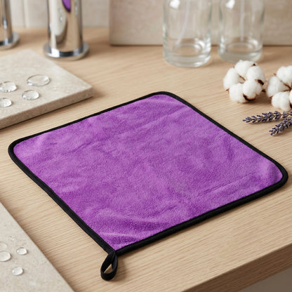 Purple Soft Microfiber Cloth