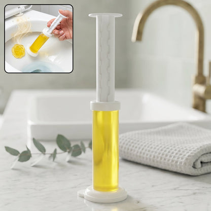 Toilet Gel Cleaner Long-Lasting Flower-Shaped Bowl Cleaner for Fresh Bathroom (1 Pc)