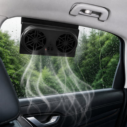 Car window ventilation usage view