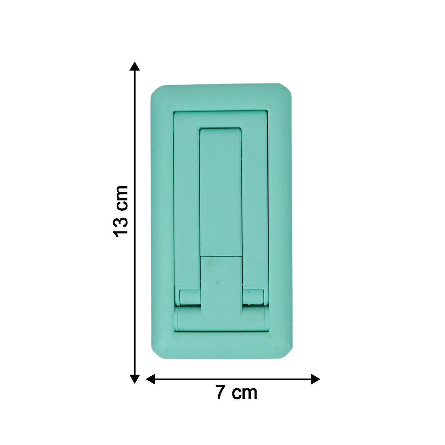 Foldable Plastic Mobile Phone Holder Stand Adjustable Desk Stand for Office (1 Pc)