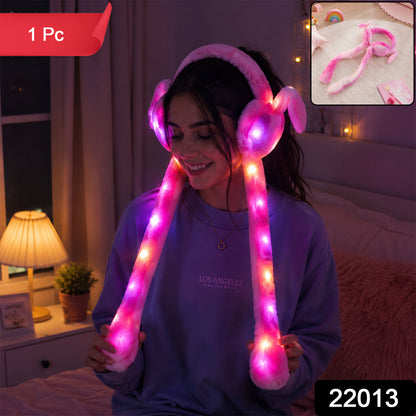 22013 LED light plush winter earmuffs