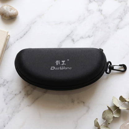 Sunglasses case on light background