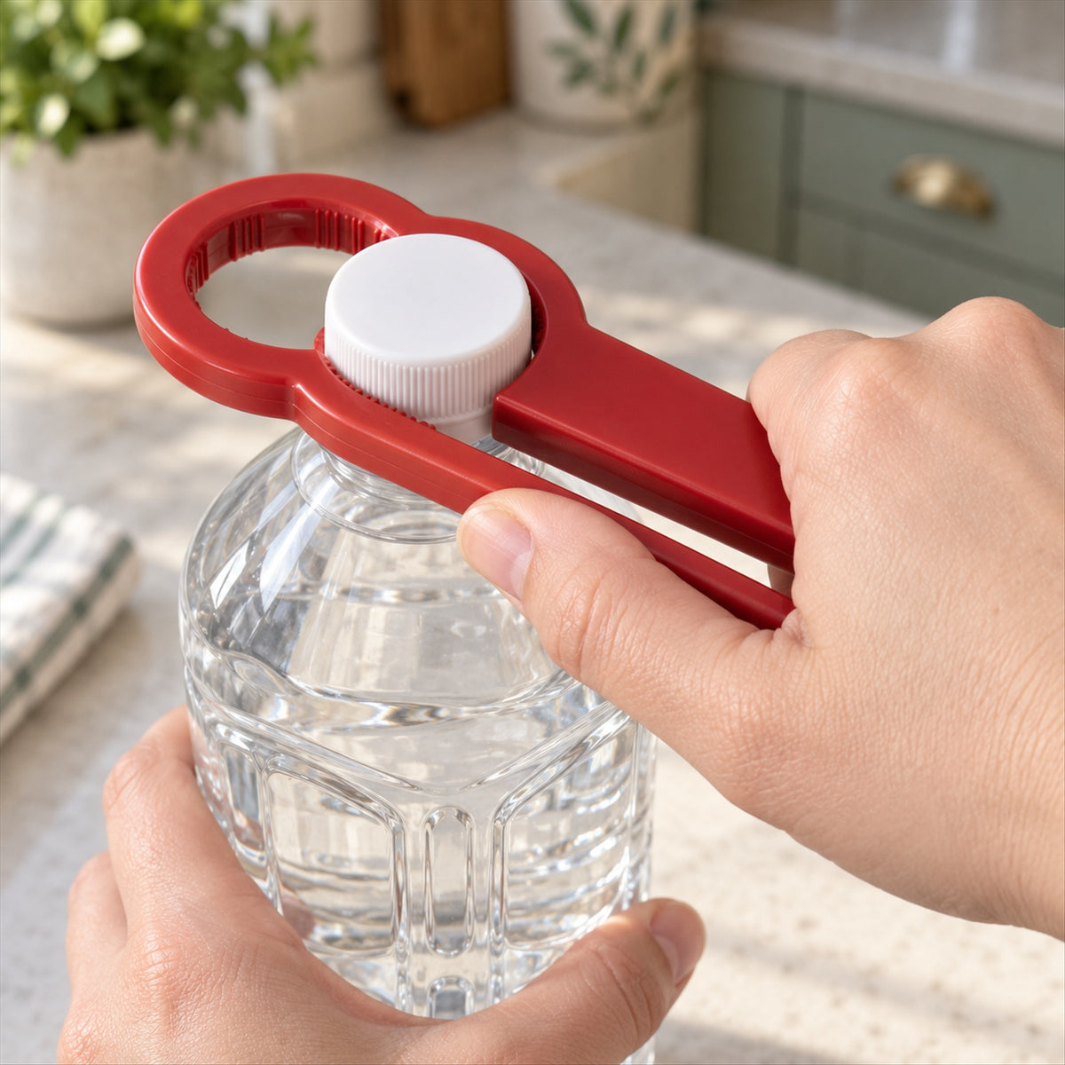 3 in 1 bottle cap opener - screw cap grip