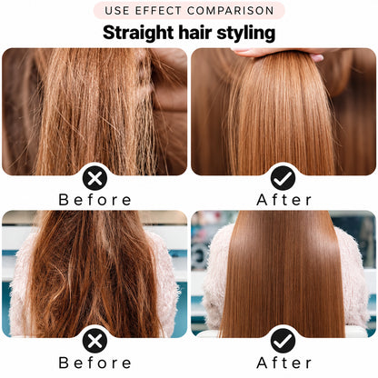 Cordless hair straightener comb with removable cap 08