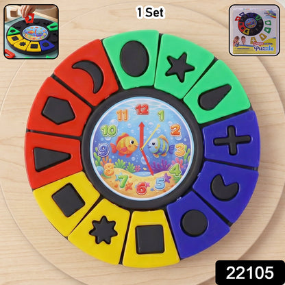 Learning puzzle toy set for kids in packaging