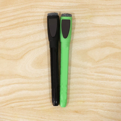 Mix Color Dry Erase Whiteboard Marker with Eraser Cap for Office School (1 Pc)