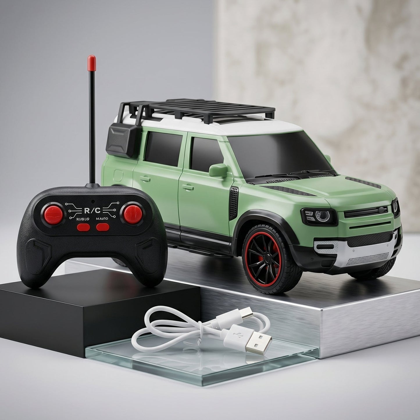 Remote Control Car Toy High-Speed RC Racing Car for Kids Boys Girls (1 Pc)