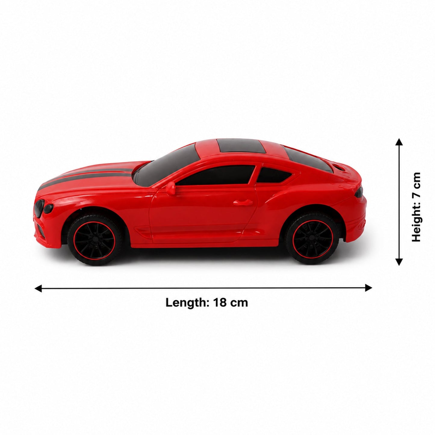 Remote Control Sports Car Toy High-Speed RC Racing Car for Kids Boys (1 Pc)
