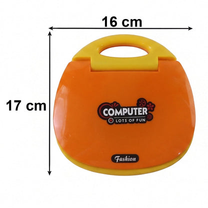 Kids Educational Laptop Learning Toy with Numbers Alphabets Music for Kids (1 Pc)