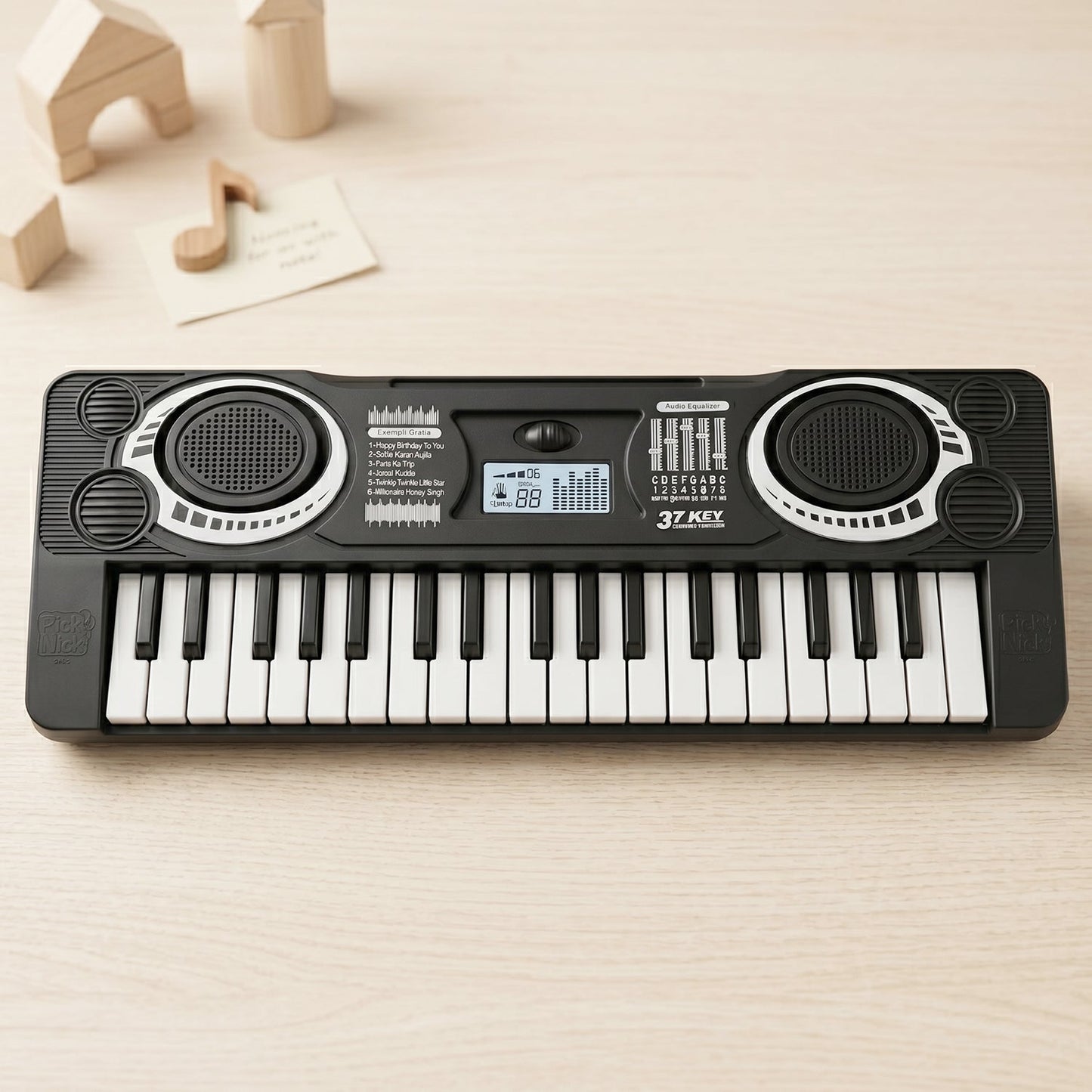 Electronic Musical Keyboard Toy for Kids with Multiple Sounds Mini Piano (1 Pc)