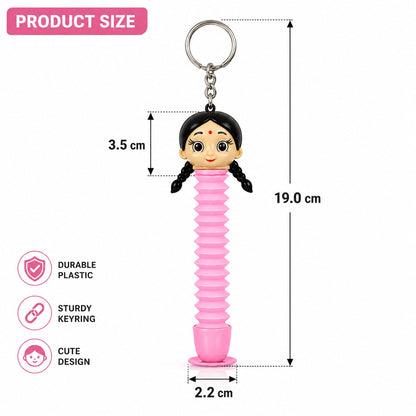 Pop Tube Stretch Cartoon Toy Fun Sensory Fidget Pop Tubes for Kids (1 Pc)