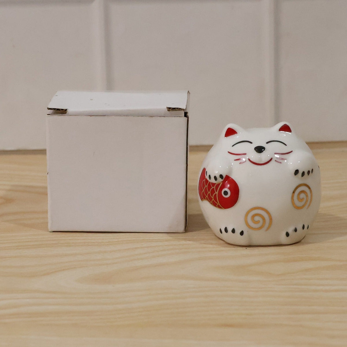 Cute ceramic money box for kids, perfect for teaching saving habits.