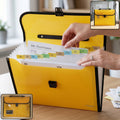 A4 Size 13 Pocket File Folder – Expandable Organizer for Office & School