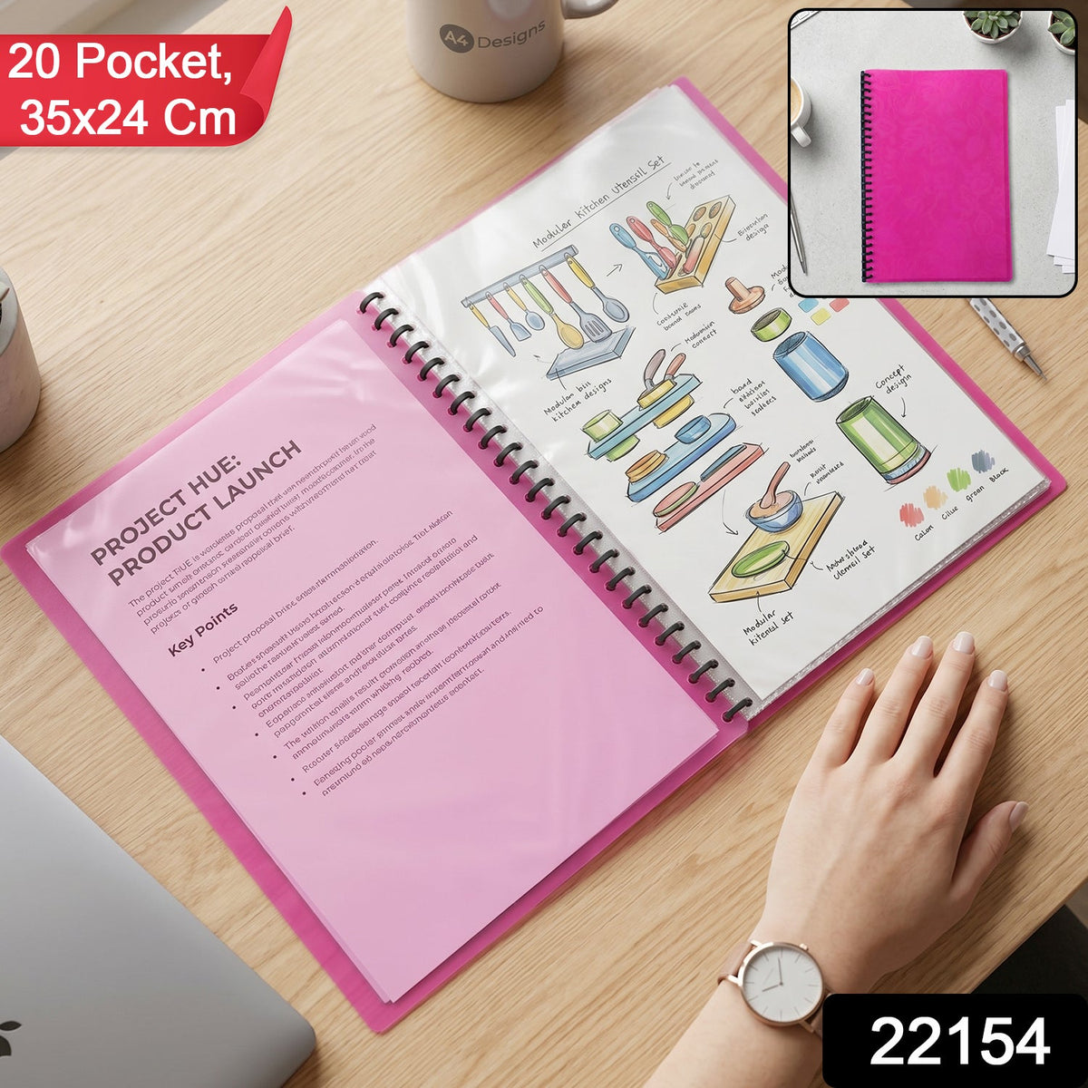 30 pocket folder pack