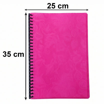 Pocket folder size A4