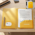 Plastic Document File Folder – Waterproof A4 Organizer with Business Card Slot