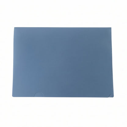 Slim, flexible plastic A4 document protector with clear view