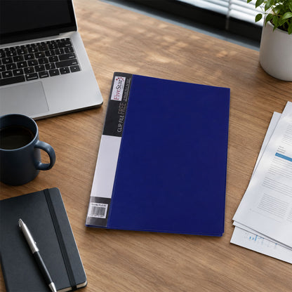 Clip file folder office use