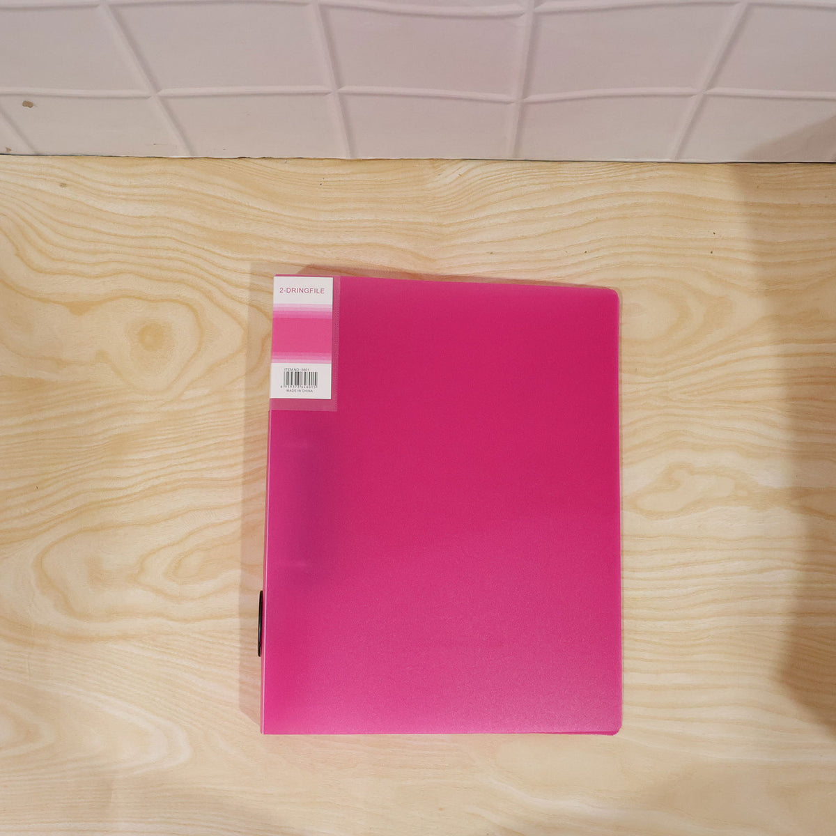 Ring binder folder daily use