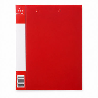 Double clip folder white bg