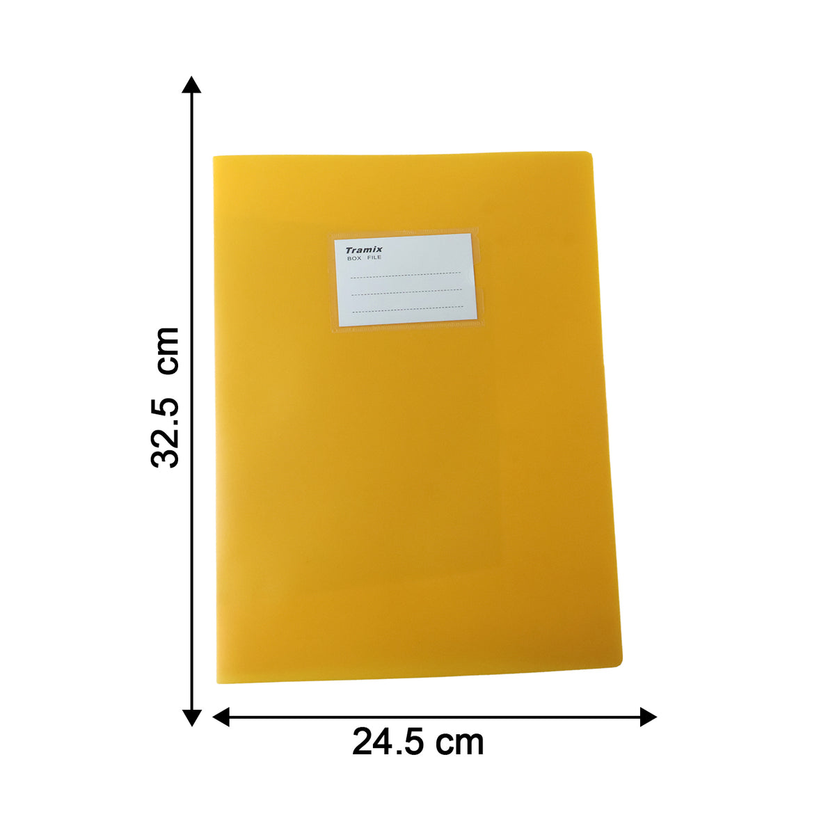 Plastic document box file dimensions 32.5 by 24.5 centimetres