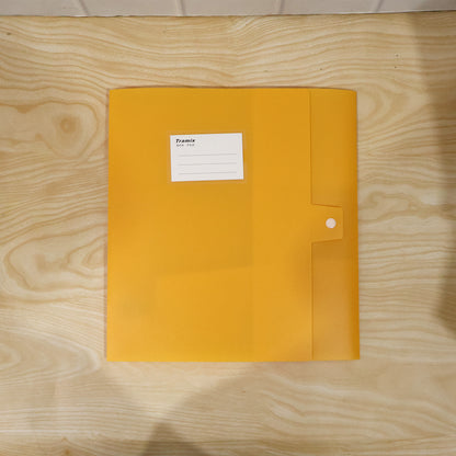 Plastic document box file live product photo