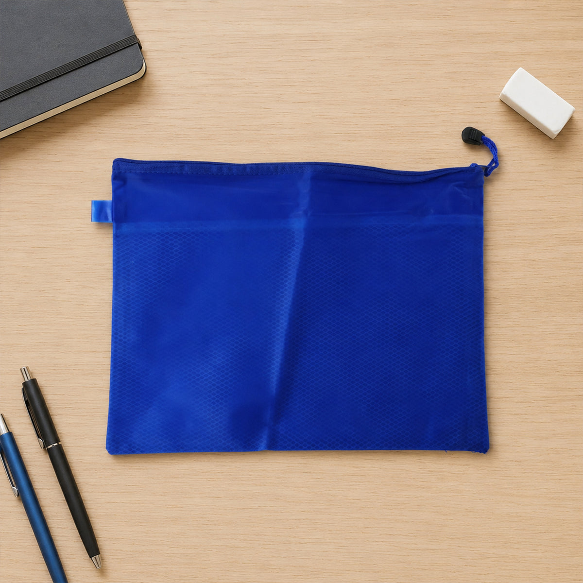 Pencil pouch closed view