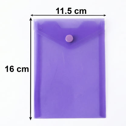 Compact plastic document folder dimensions 11.5 by 16 centimetres