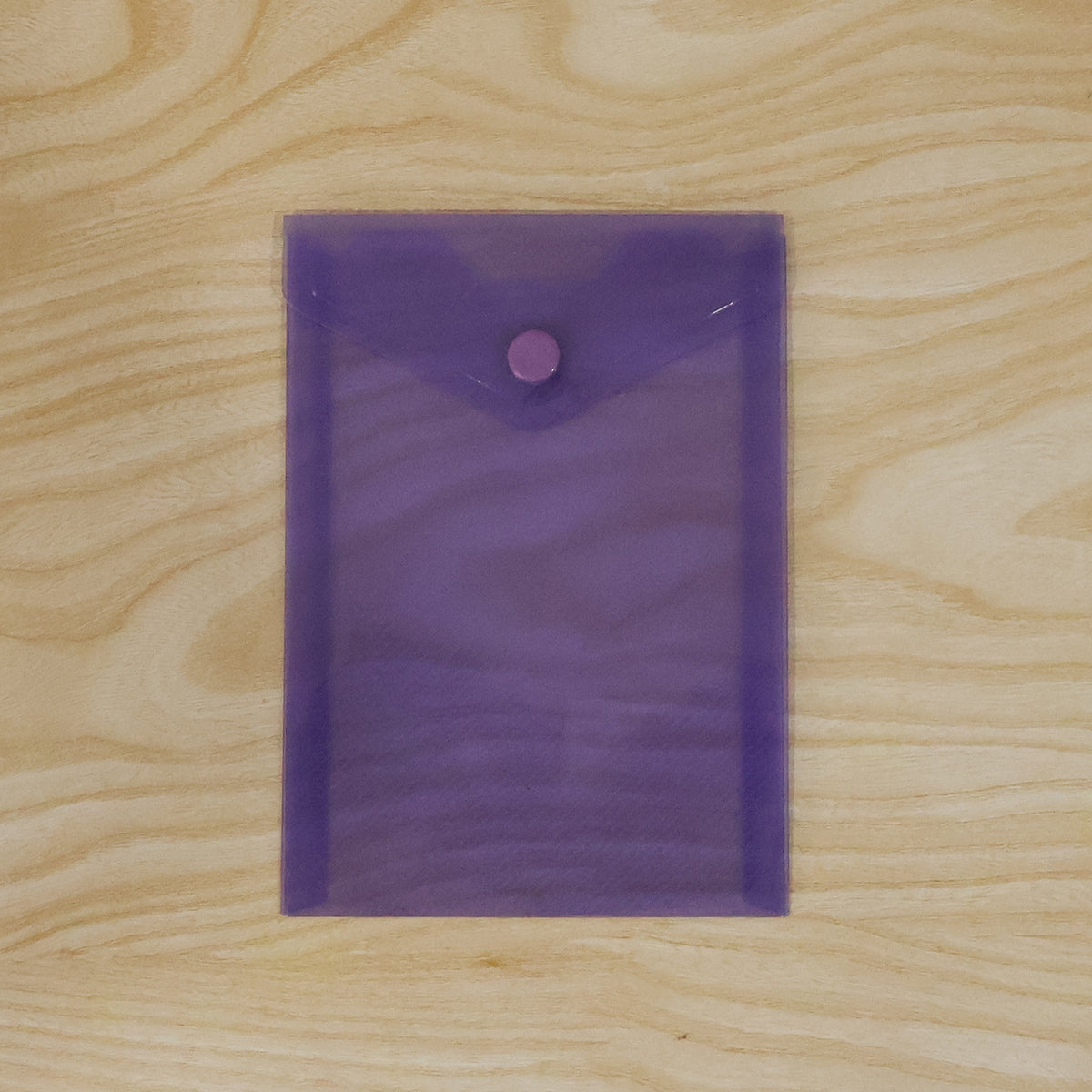 Compact plastic document folder live product photo