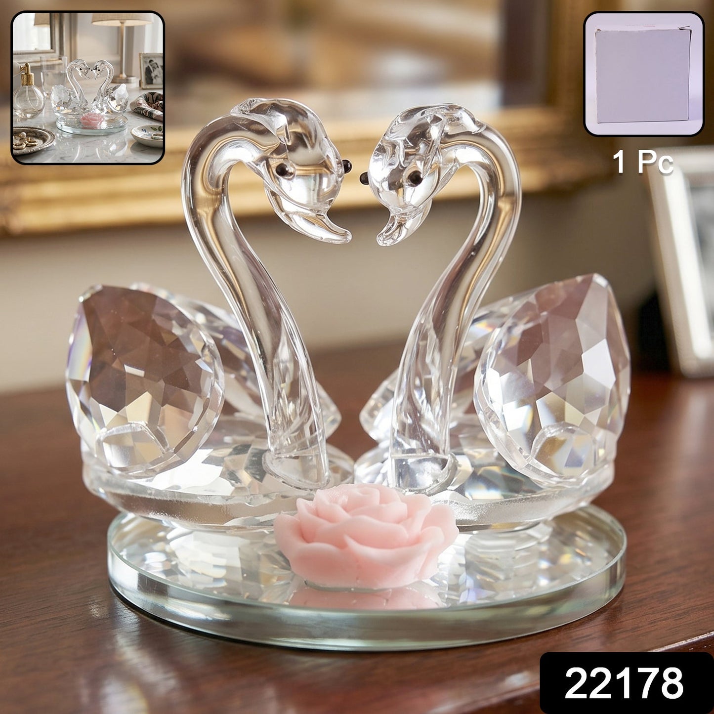 22178 crystal swan sku