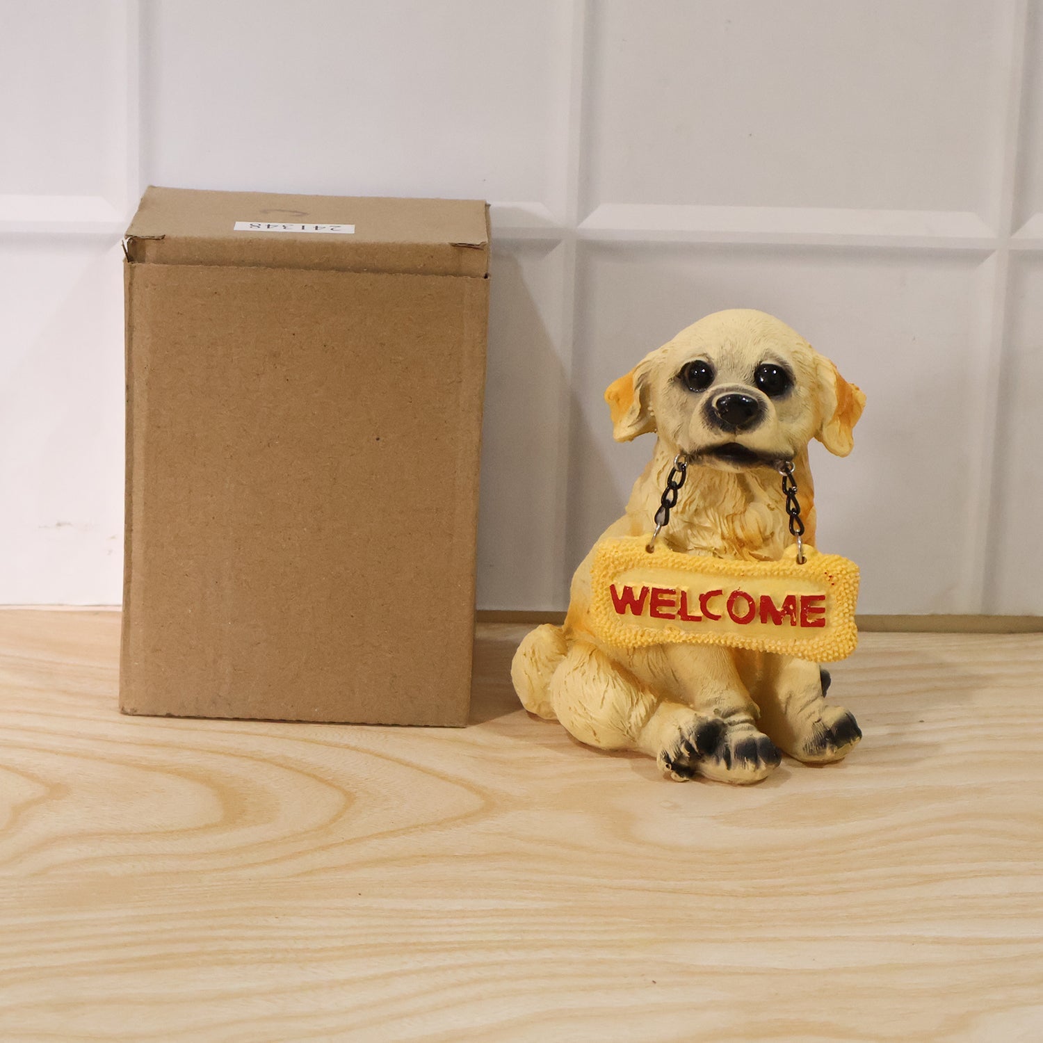 22181 welcome dog statue pack