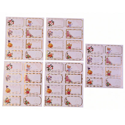 22182 gift tag stickers white background