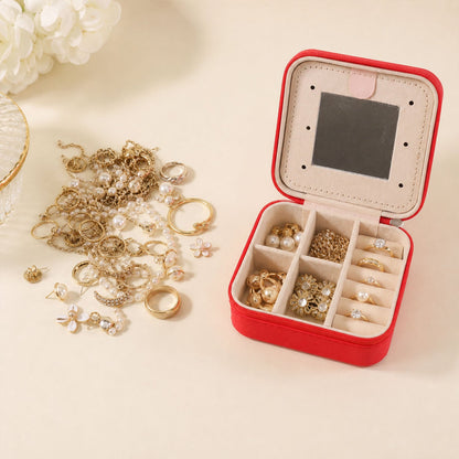 Jewelry box rings earrings storage