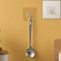 Transparent Flower Self Adhesive Wall Hook for Kitchen, Bathroom and Home (1 Pc)